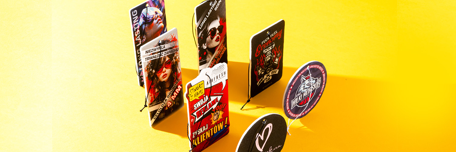 Personalizowane zawieszki zapachowe